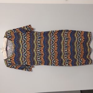 LulaRoe Geometric Pattern Dress